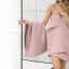 Рушник вафельний COSAS Flamingo Greek Waffle 55x90 см Пудровий Прилуки