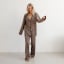 Пижама женская COSAS Velour Harmony L Коричневый Одесса