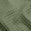 Плед-покрывало вафельное COSAS 230х240 см Olive Greek Waffle Оливковый Ровно
