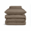 Подростковое постельное белье сатин MOUSSE Cosas Коричневый 160х220 см Вознесенск