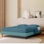 Ліжко двоспальне COSAS Mandarin Nevada 160x200 см Бірюзовий Сміла