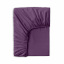 Подростковая постель сатин с простыней на резинке INK Cosas Фиолетовый 160х220 см Кременчуг