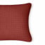 Наволочка 50х50 см Ruby Greek Waffle COSAS Бордо Ладан