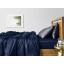 Семейный комплект постельного белья Dark Blue CS9 COSAS серый 2х160х220 см Шепетовка