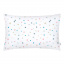 Євро комплект без простирадла COSAS COLOR BLOTS Ранфорс 200х220 см Білий Березне