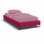 Ліжко односпальне COSAS Kiwi Sangria 90х200 см Винний Новомиколаївка