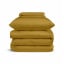 Подростковое постельное белье сатин CURCUMA Cosas Горчичный 160х220 см Городок