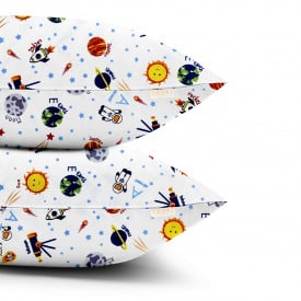 Набір наволочок COSAS ASTRONAUT 40х60 см Білий