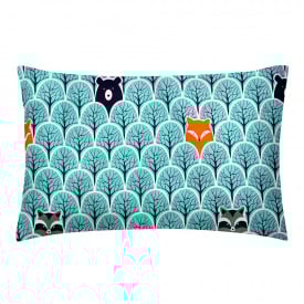 Детская наволочка COSAS WOOD BEAR 40х60 см Мятный