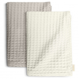 Вафельні рушники COSAS Latte Greek Waffle Пісочно-молочний 2 шт