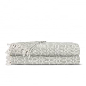 Плед бавовняний COSAS RHOMB 200х230 см CS3 Сірий