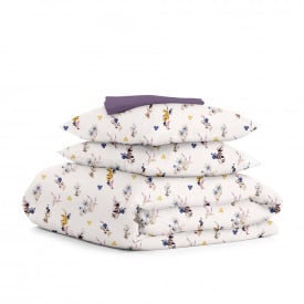 Семейный комплект постельного белья Cosas Summer Garden CS1 2х160х220 см Разноцветный