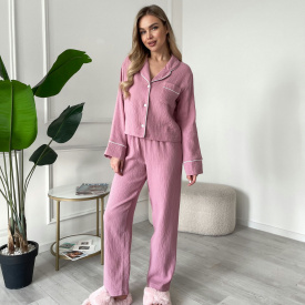 Пижама женская COSAS LUMA L-XL Розовый (197LUMA_pudra_ML)