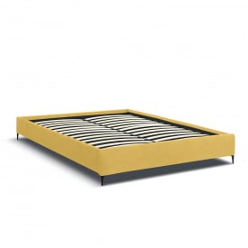 Ліжко двоспальне COSAS Kiwi Summer 160x200 см Жовтий