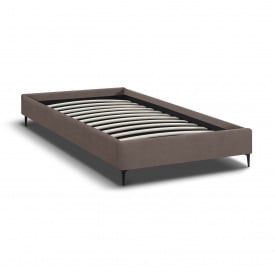 Ліжко односпальне COSAS Kiwi Latte 90х200 см CS1 Бронза