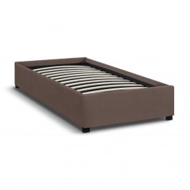 Ліжко односпальне COSAS Mango Walnut 90х200 см Махагон