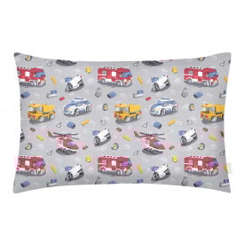 Евро наволочка COSAS ZIGZAG 50х70 см Серый