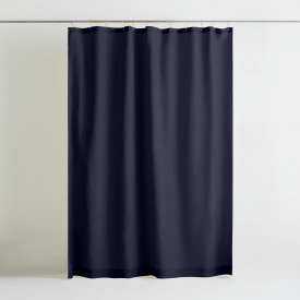 Шторка для душа и ванной COSAS DENIM с кольцами 180х180 см Индиго