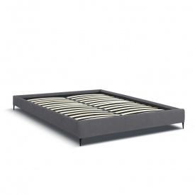 Ліжко двоспальне COSAS Mandarin Stormy 160x200 см Мусон