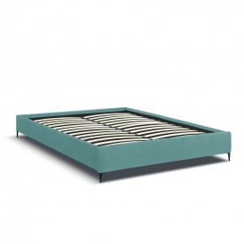 Ліжко двоспальне COSAS Kiwi Nevada 180x200 см Бірюзовий