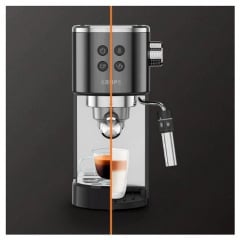 Кавоварка еспресо Krups XP444G10 1 л Чорний (6952971) Слов'янськ