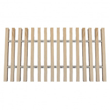 Решітка дубова для внутрішньопідлогового конвектора U-CON шириною 230 мм 1750