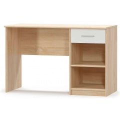 Стол письменный Мебель Сервис 1Ш Типс Дуб самоа Белый (6256) Ахтырка