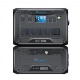 Зарядна станція Bluetti AC500 5000W + акумуляторний модуль B300S 3072Wh (PB931026)