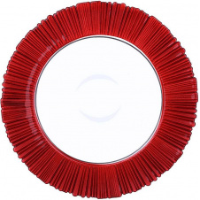 Набор тарелок BonaDi Knapweed 33 см Красный 6 шт DP232976