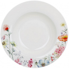 Набір супових тарілок BonaDi Сад 21.5 см Різнокольоровий 6 шт DP231054