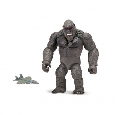 Игровая фигурка Конг с истребителем Godzilla vs. Kong 15 см Серый KD90215