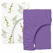 Набор Простыня на резинке 120х200 см 2 шт AMETHYST Cosas Разноцветный