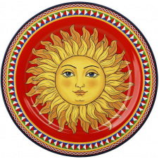Фарфоровая тарелка Bona Sun 27 см Разноцветный DP262883
