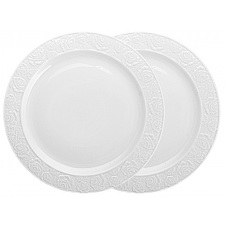 Набір тарілок Lefard Rose 27 см Білий 2 шт AL262818