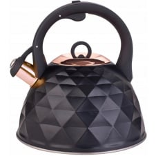 Чайник для плиты Black crystal 3л из нержавеющей стали Kamille DP262117