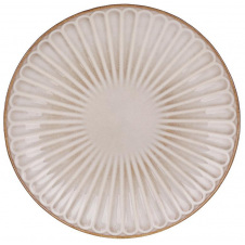 Тарілки BonaDi Beige 22 см Бежевий 6 шт DP230977