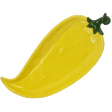 Тарелки BonaDi Ceramic Yellow Pepper 33х15 см Желтый 2 шт DP231018