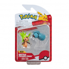 Мини игровая фигурка Pokemon Chespin and Beldum 5 см Разноцветный 2 шт KD228841