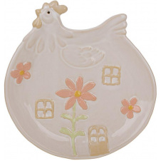 Тарілки в наборі Bona Hen 20 см Різнокольоровий 2 шт DP261394