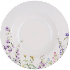 Набор суповых тарелок BonaDi Цветочный 22х3 см Разноцветный 6 шт DP231044