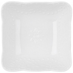 Пиалы BonaDi Кружево 11х11х4.5 см Белый 4 шт DP231652 Ясногородка