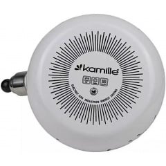 Эмалированый чайник для плиты Butterflies из нержавеюшей стали 2,5л Kamille DP262122 Гуляйполе