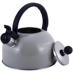Чайник для плиты Young Leaf из нержавеющей стали 2,5л grey Kamille DP262107 Каменское