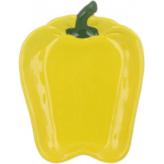 Тарелки BonaDi Ceramic Yellow Pepper 24х18 см Желтый 2 шт DP231015 Ужгород