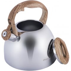 Чайник з нержавіючої сталі зі свистком 2.7 л сатин Kamille DP91368 Березне