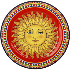 Порцелянова тарілка Bona Sun 27 см Різнокольоровий DP262883 Дніпрорудне