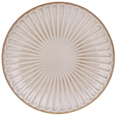 Тарілки BonaDi Beige 22 см Бежевий 6 шт DP230977 Кобижча