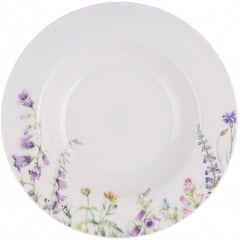 Набор суповых тарелок BonaDi Цветочный 22х3 см Разноцветный 6 шт DP231044 Вольнянск