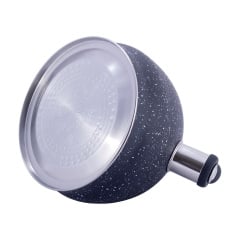 Чайник Black 2л из нержавеющей стали со свистком и нейлоновой ручкой для индукции и газа Kamille KL226371 Киев