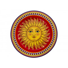 Набір тарілок Lefard Solar Rising 27 см Різнокольоровий 4 шт AL233212 Генічеськ